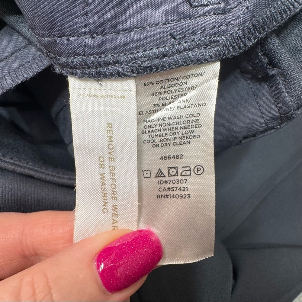 LOFT Marisa Skinny Slim Ankle Pencil Dress Pants Gray Size 8 - Picture 10 of 10